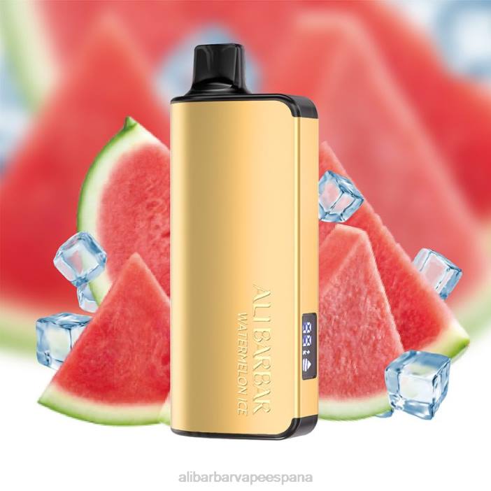 Alibarbar Puffs - hielo de sandia VRXR45 Alibarbar Ingot 20000 vaporizadores desechables