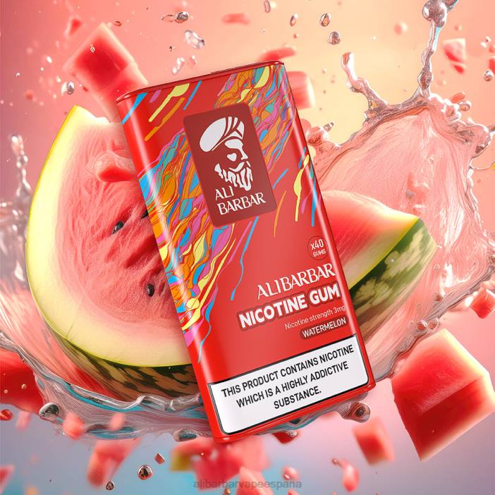 Alibarbar Vape España - sandía VRXR103 Alibarbar chicle de nicotina