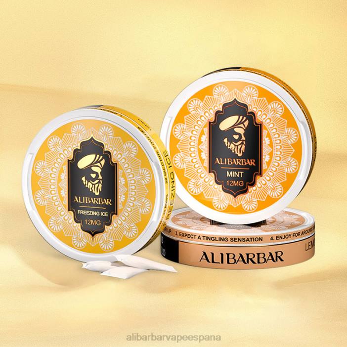 Alibarbar Vape Madrid - arándano frambuesa agria VRXR80 Alibarbar bolsas de nicotina