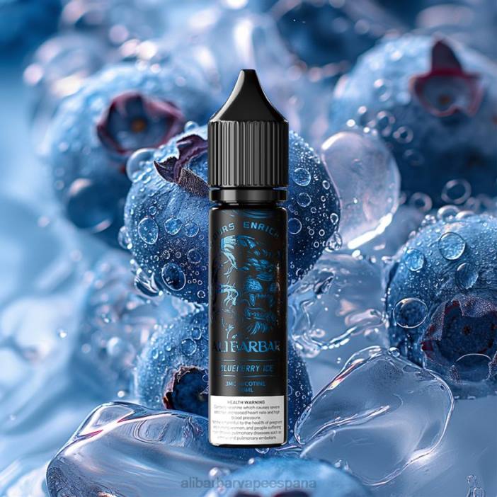 Alibarbar Vape Madrid - hielo de arándanos VRXR104 Alibarbar muelle de ónix para cachimba
