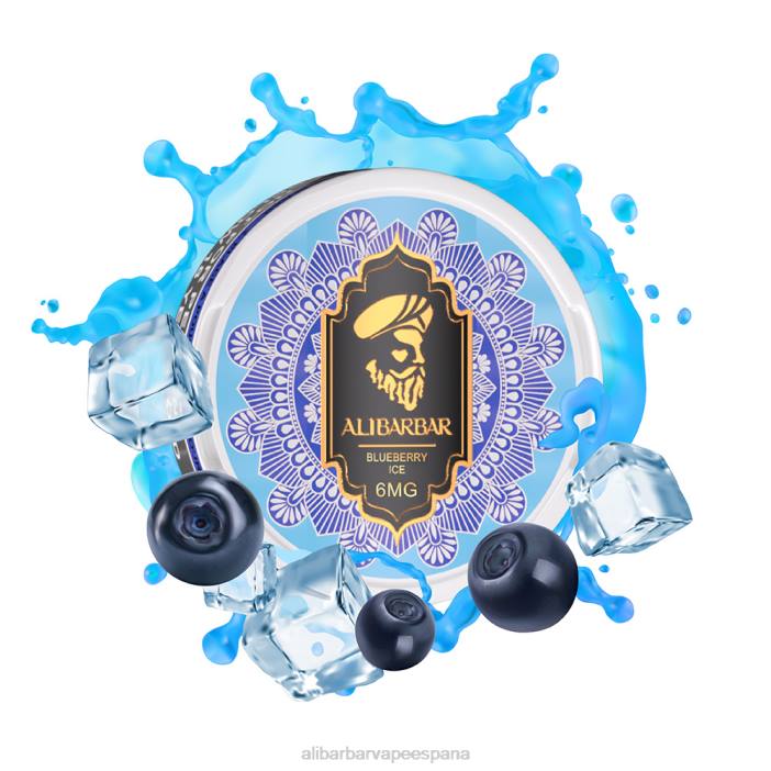 Alibarbar Vape Nicotine - hielo de coco VRXR83 Alibarbar bolsas de nicotina