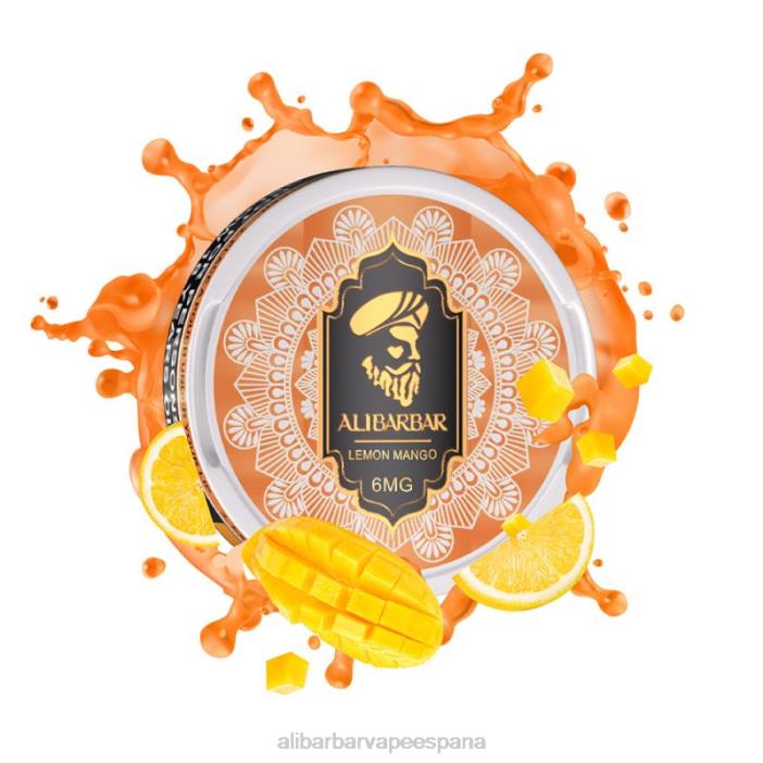 Alibarbar Vape Madrid - mango limon VRXR86 Alibarbar bolsas de nicotina