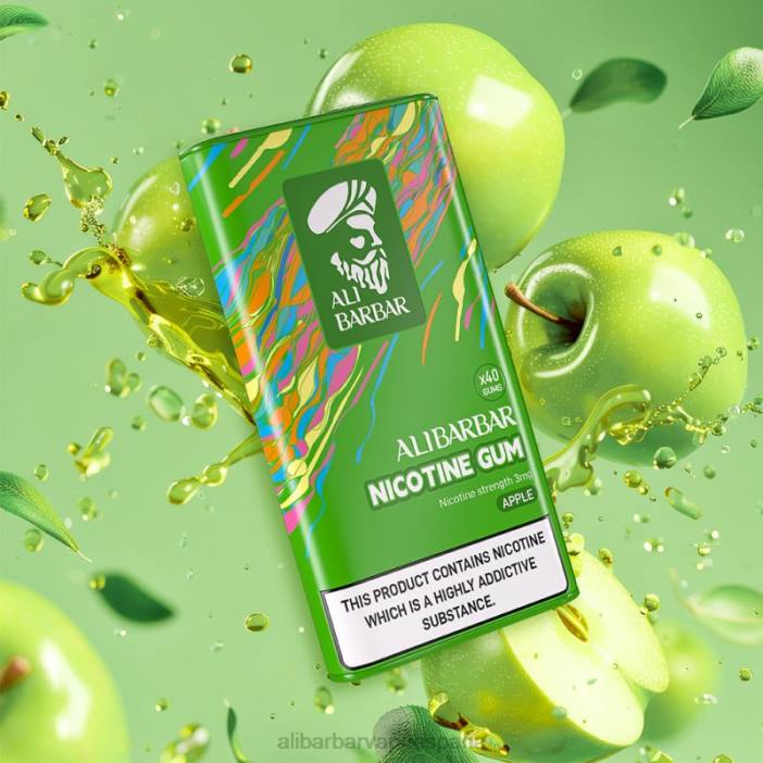 Alibarbar Vape Madrid - manzana VRXR98 Alibarbar chicle de nicotina