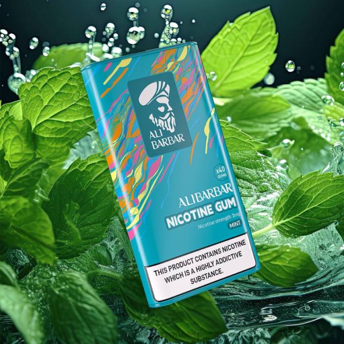 Alibarbar Vape Nicotine - menta VRXR101 Alibarbar chicle de nicotina