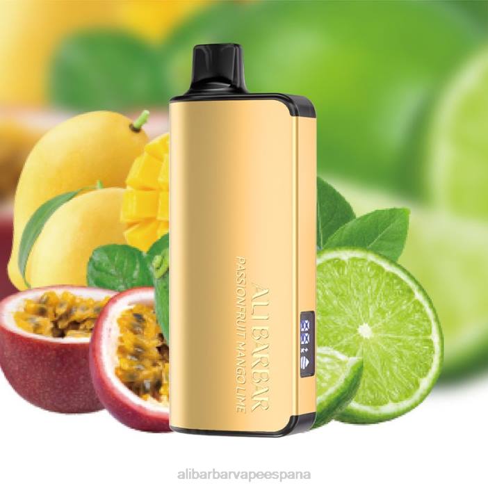 Alibarbar Puffs - maracuyá mango lima VRXR39 Alibarbar Ingot 20000 vaporizadores desechables