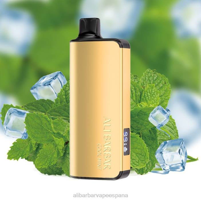 Alibarbar Vape Nicotine - menta fresca VRXR35 Alibarbar Ingot 20000 vaporizadores desechables