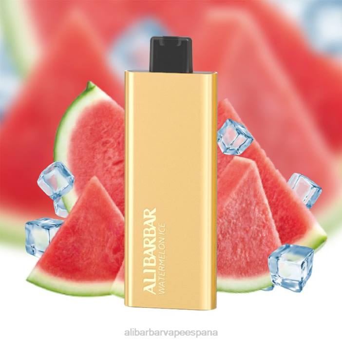 Alibarbar Vape Review - hielo de sandia VRXR64 Alibarbar Pandora 7000 vaporizadores desechables