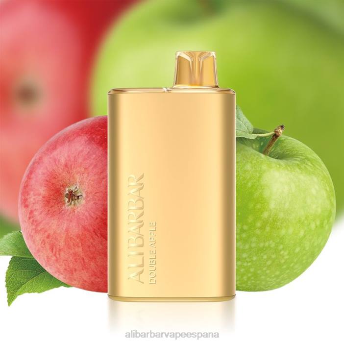 Alibarbar Vape Nicotine - manzana doble VRXR5 Alibarbar Rich 8000 vaporizadores desechables